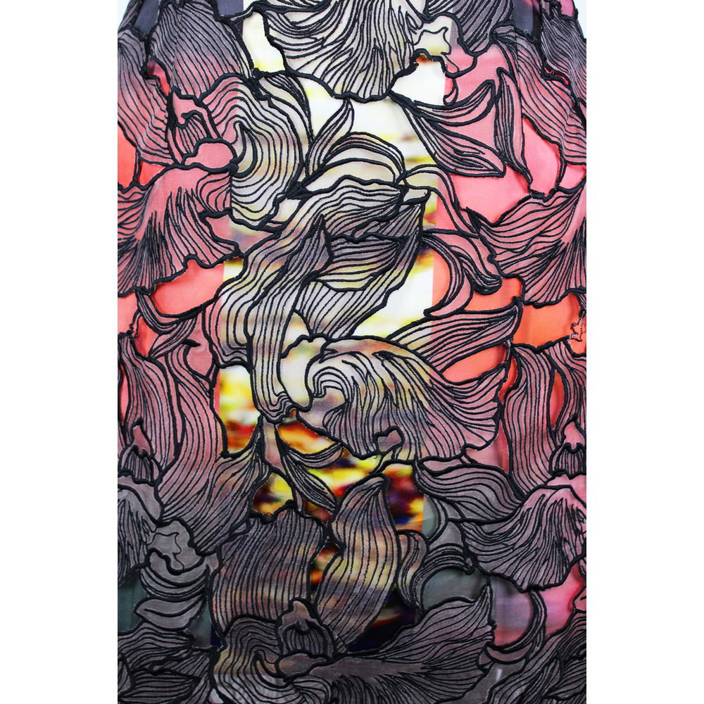 PETER PILOTTO Eclipse Dress sz 10 Silk NWT $4585 - Picture 3 of 5